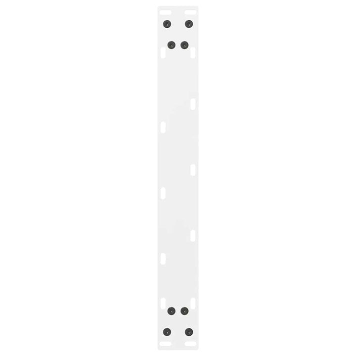 sofabordsben hvide 2 stk. 70 x (42-43) cm stål