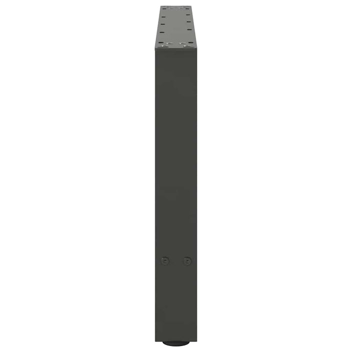 sofabordsben antracit 2 stk. 70 x (42-43) cm stål
