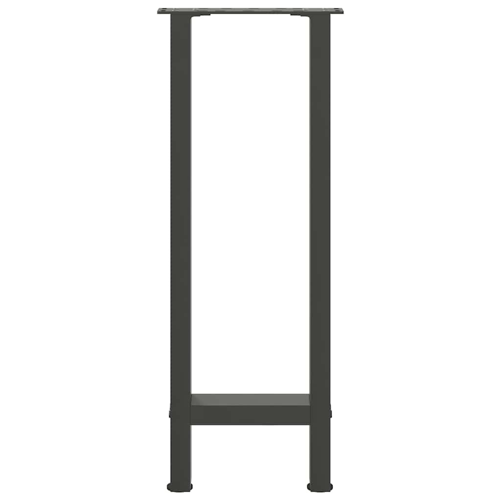 konsolbordben antracit 2 stk. 38 x (72-73) cm stål