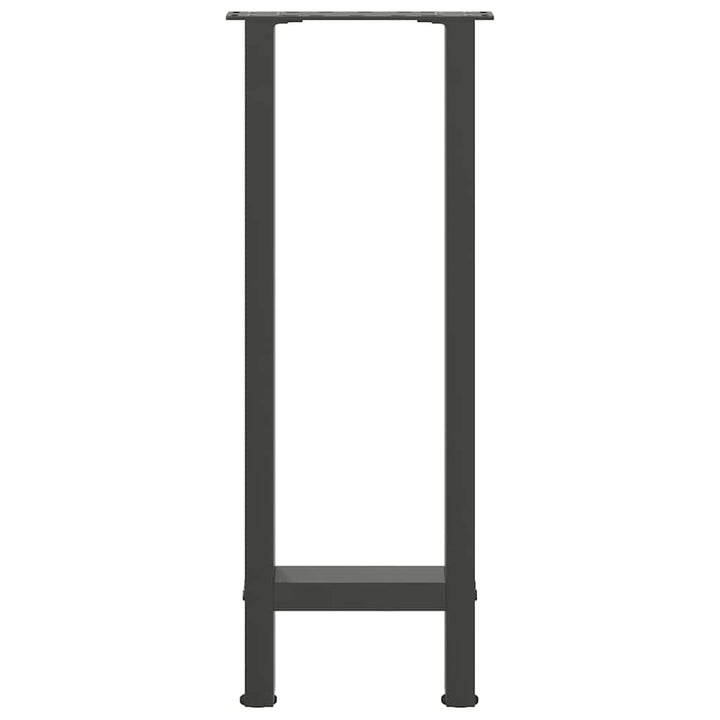 konsolbordben antracit 2 stk. 38 x (72-73) cm stål