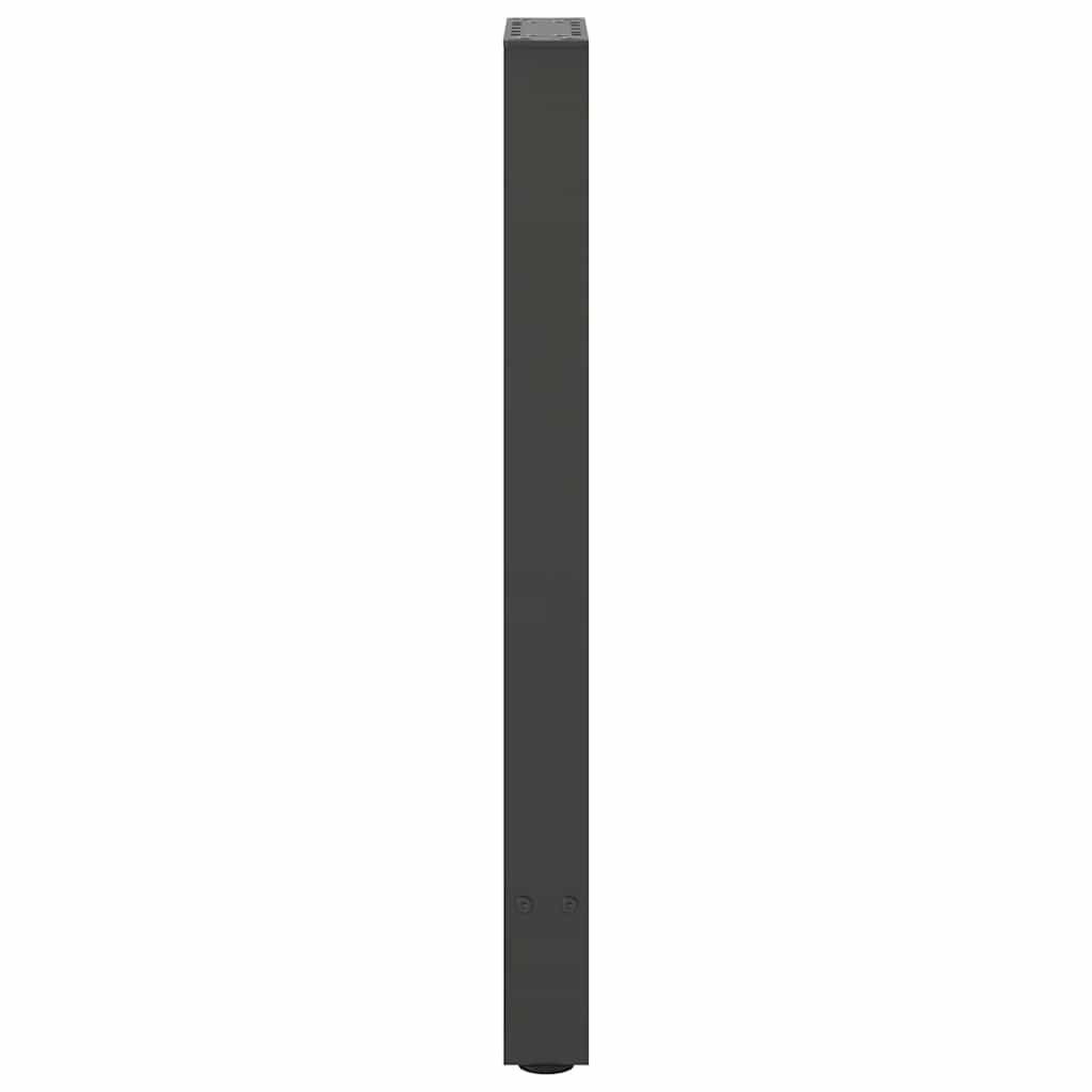 konsolbordben antracit 2 stk. 38 x (72-73) cm stål