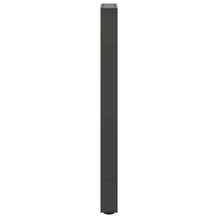 konsolbordben antracit 2 stk. 38 x (72-73) cm stål