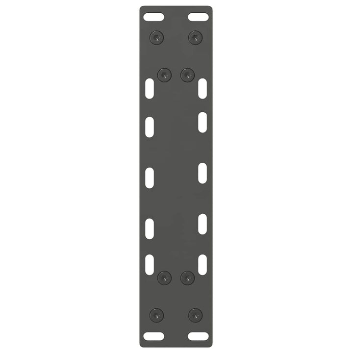 konsolbordben antracit 2 stk. 38 x (72-73) cm stål