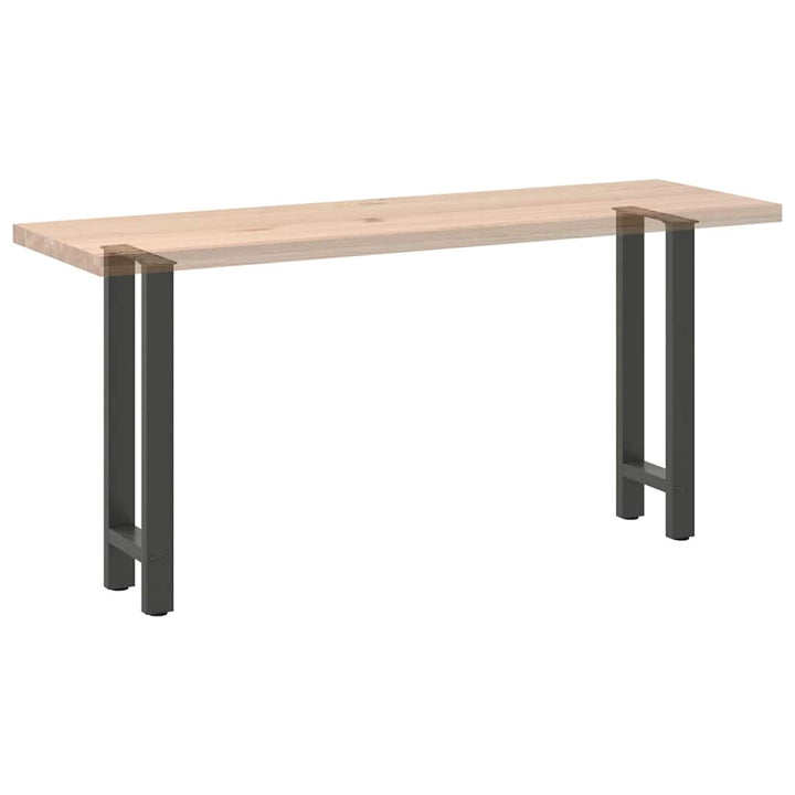 konsolbordben antracit 2 stk. 38 x (72-73) cm stål