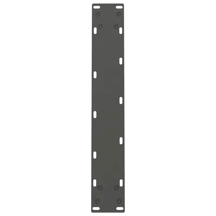 spisebordsben antracit 2 stk. 50x(72-73) cm stål