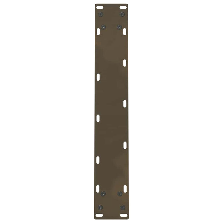 spisebordsben naturstål 2 stk. 50x(72-73) cm stål