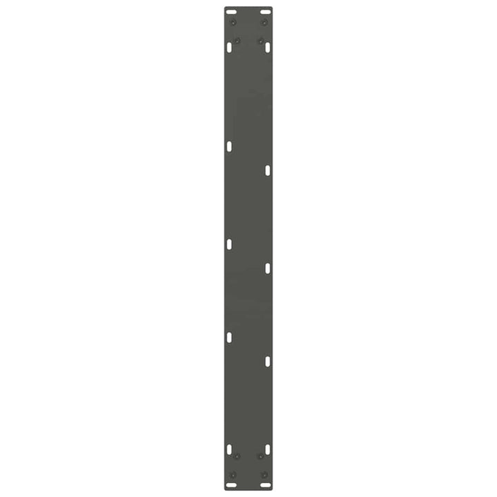 spisebordsben antracit 2 stk. 80x(72-73) cm stål