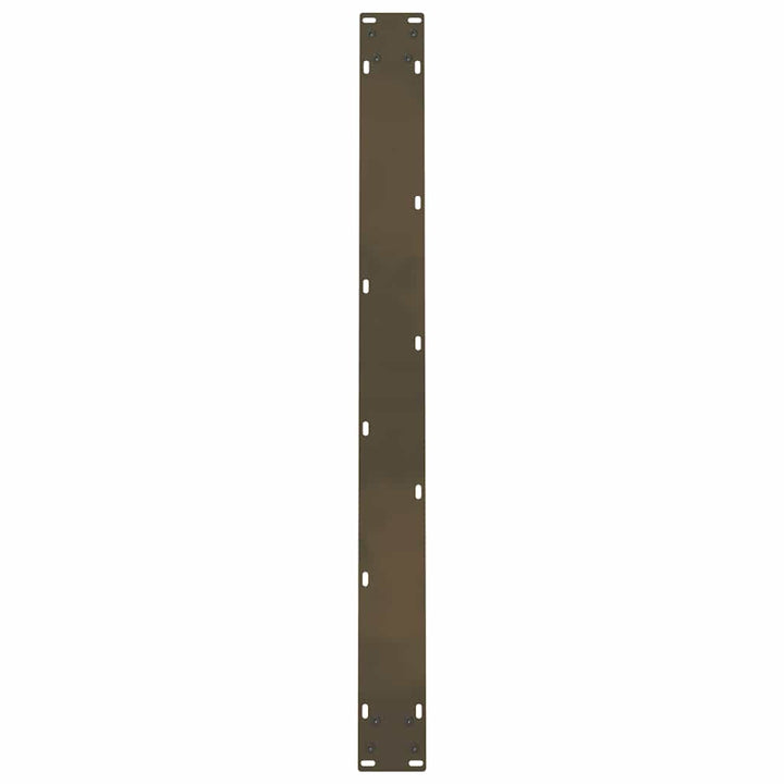 spisebordsben naturstål 2 stk. 90x(72-73) cm stål