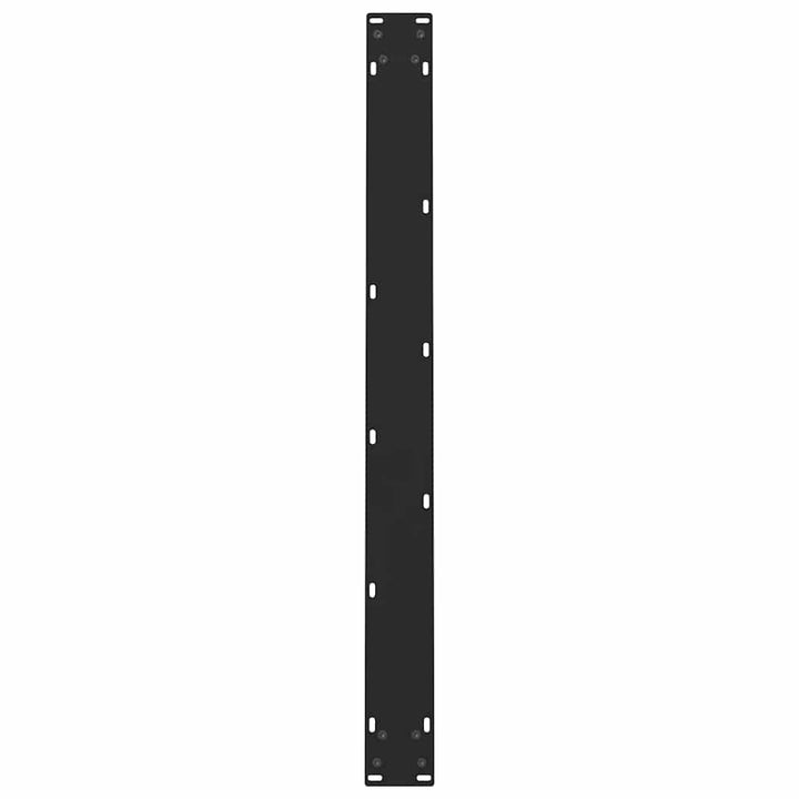 spisebordsben sort 2 stk. 100x(72-73) cm stål