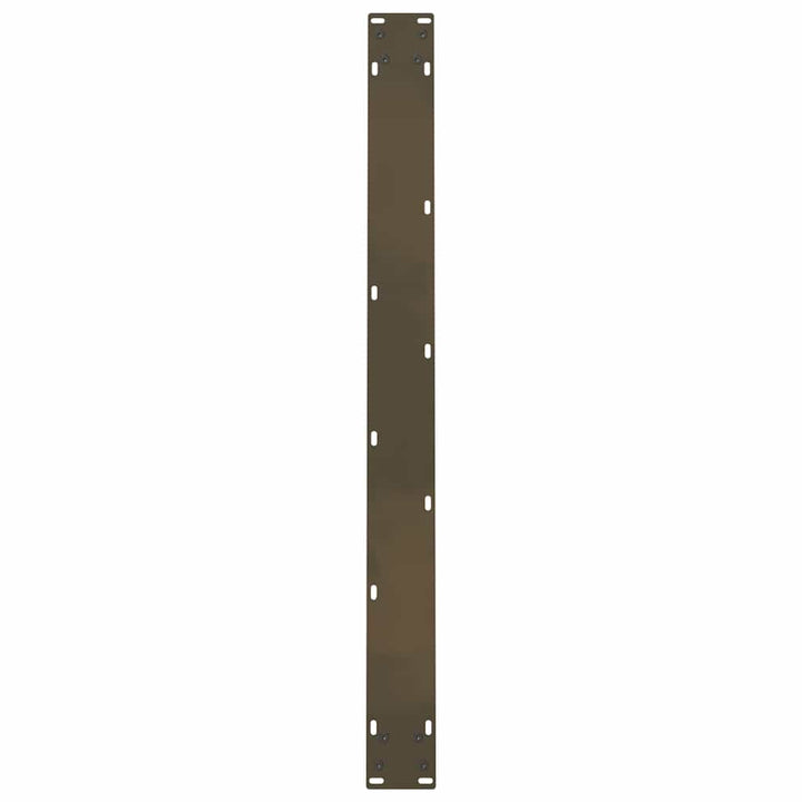 spisebordsben naturstål 2 stk. 100x(72-73) cm stål