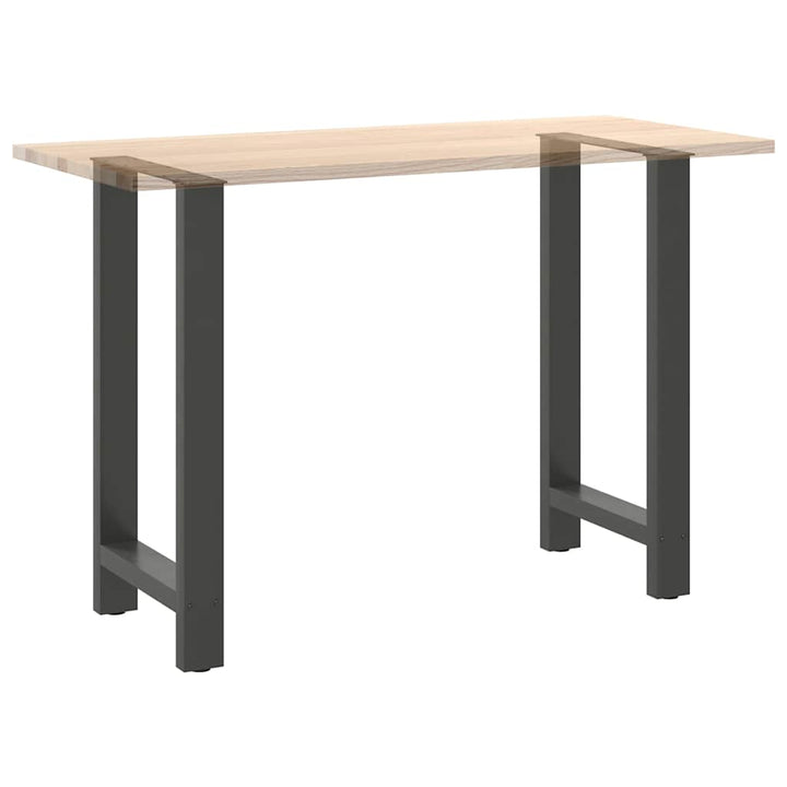 barbordsben antracit 2 stk. 50x(90-91) cm stål