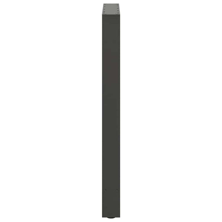 barbordsben antracit 2 stk. 60x(90-91) cm stål
