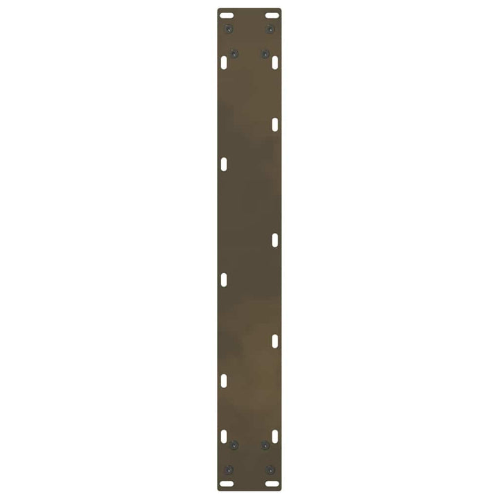barbordsben naturstål 2 stk. 60x(90-91) cm stål