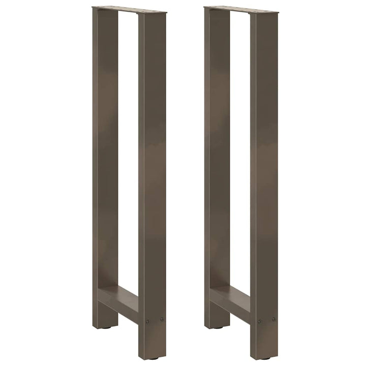 barbordsben naturstål 2 stk. 40x(110-111) cm stål