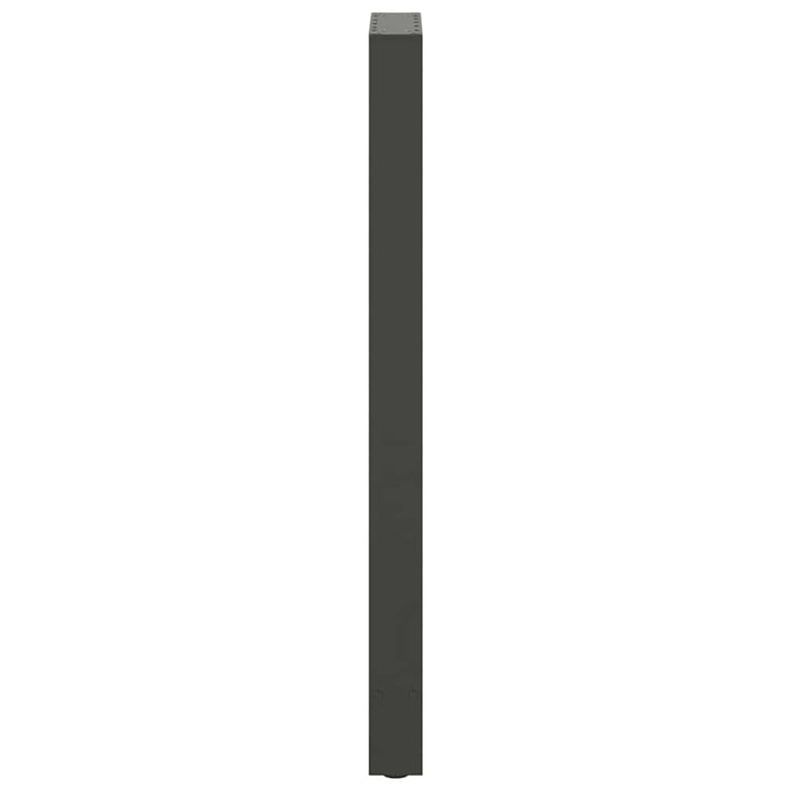 barbordsben antracit 2 stk. 50x(110-111) cm stål