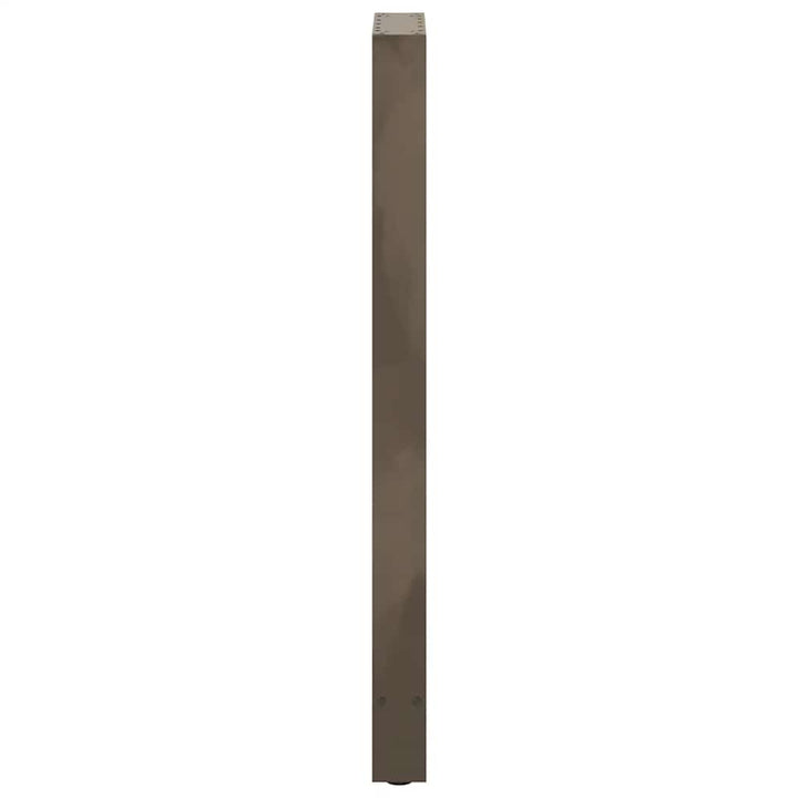 barbordsben naturstål 2 stk. 50x(110-111) cm stål