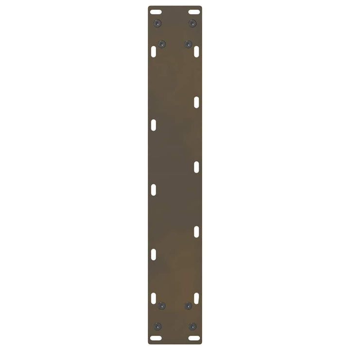 barbordsben naturstål 2 stk. 50x(110-111) cm stål
