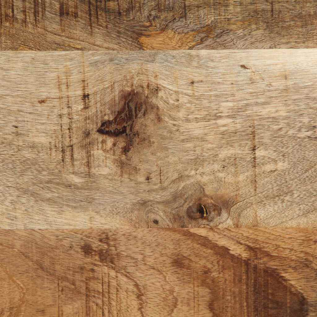 tøjstativ 80x40x190 cm massivt ru mangotræ