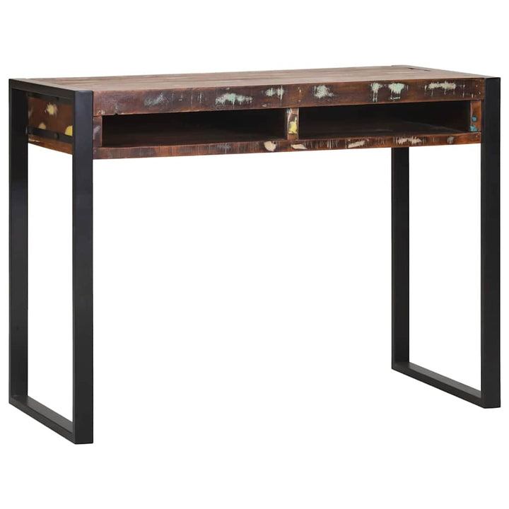 Klædeskab Flerfarvet 100 x 50 x 75 cm Massivt genbrugstræ