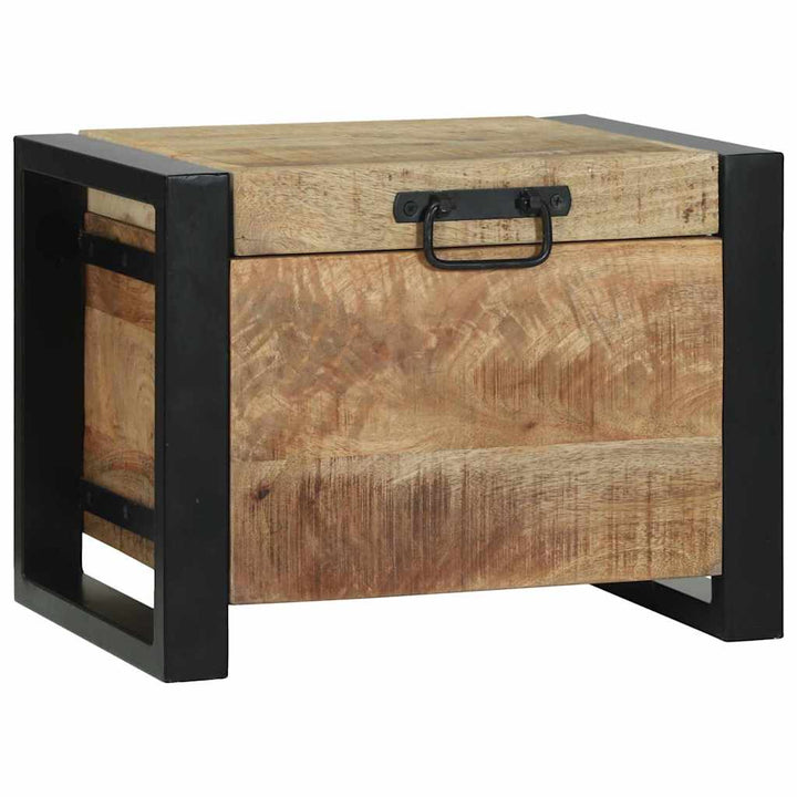 Opbevaringskister Brun 40 x 30 x 30 cm Massivt mangotræ