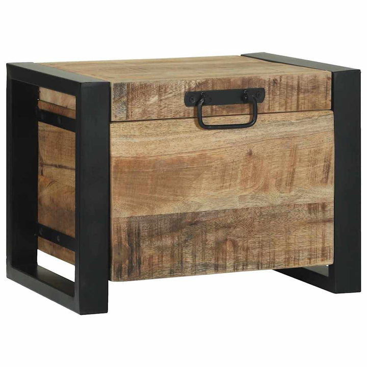Opbevaringskister Brun 40 x 30 x 30 cm Massivt mangotræ