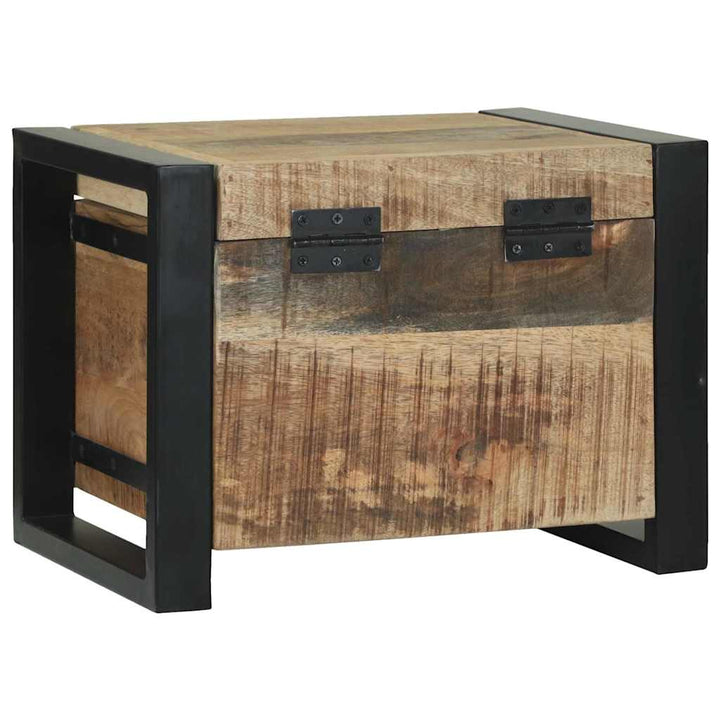 Opbevaringskister Brun 40 x 30 x 30 cm Massivt mangotræ
