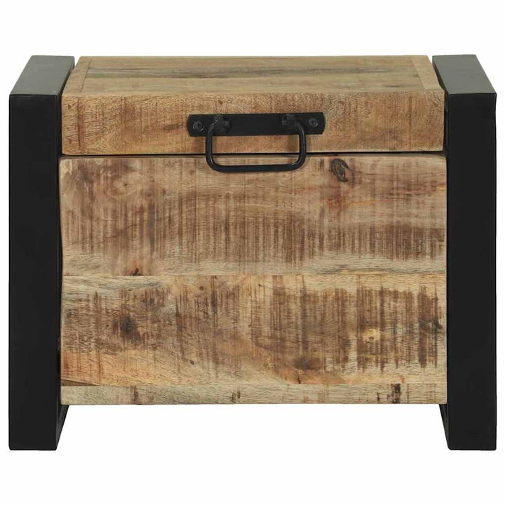 Opbevaringskister Brun 40 x 30 x 30 cm Massivt mangotræ
