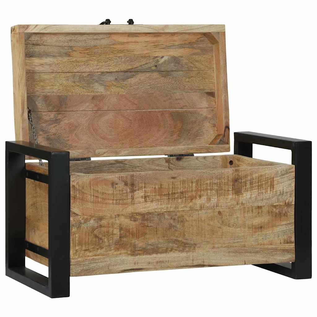 Opbevaringskister Brun 60 x 30 x 30 cm Massivt mangotræ