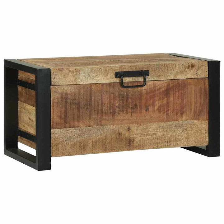 Opbevaringskister Brun 60 x 30 x 30 cm Massivt mangotræ