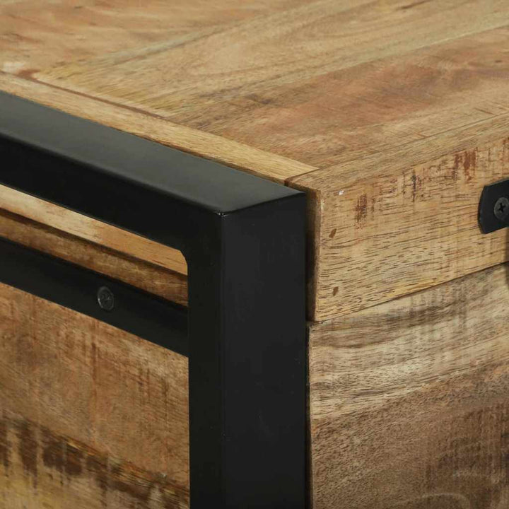 Opbevaringskister Brun 80 x 30 x 30 cm Massivt mangotræ