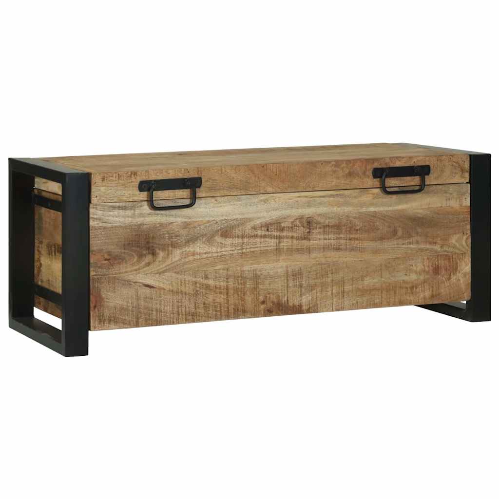 Opbevaringskister Brun 80 x 30 x 30 cm Massivt mangotræ