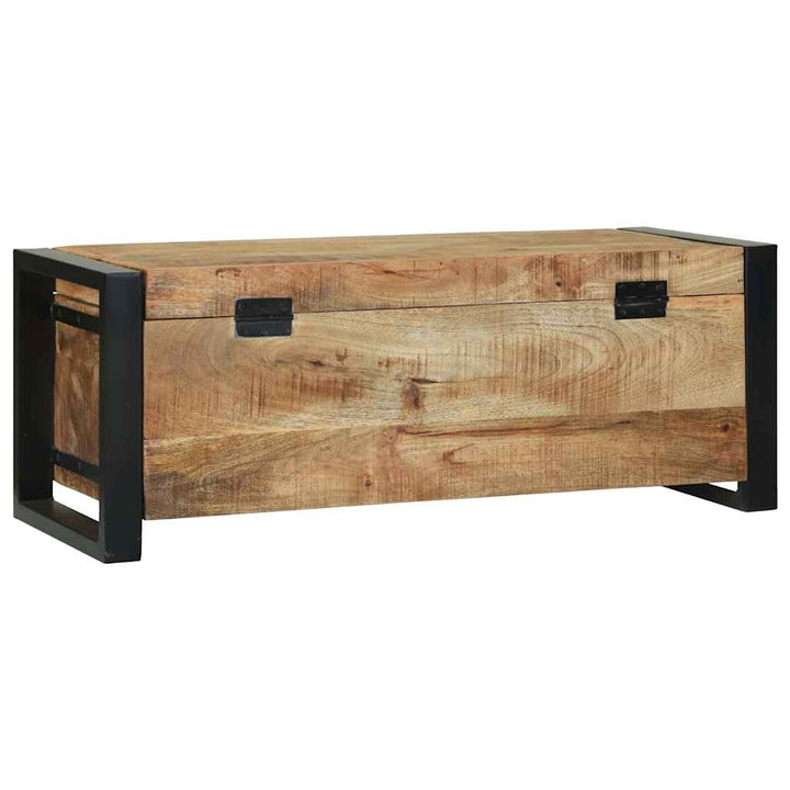 Opbevaringskister Brun 80 x 30 x 30 cm Massivt mangotræ