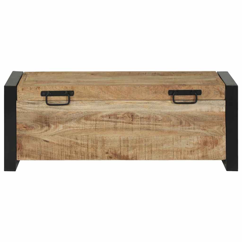 Opbevaringskister Brun 80 x 30 x 30 cm Massivt mangotræ