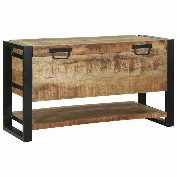 Opbevaringskasse Brun 80 x 35 x 45 cm Massivt mangotræ