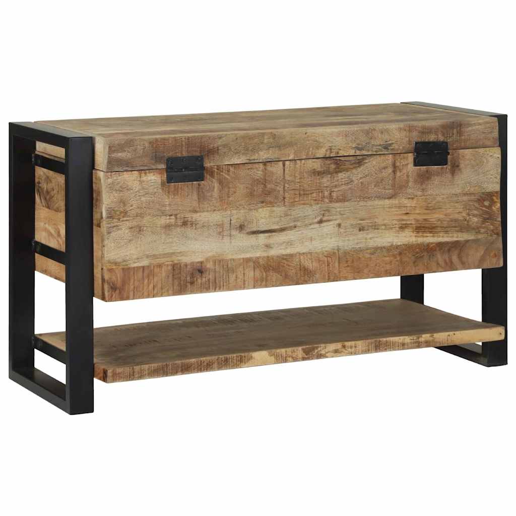 Opbevaringskasse Brun 80 x 35 x 45 cm Massivt mangotræ