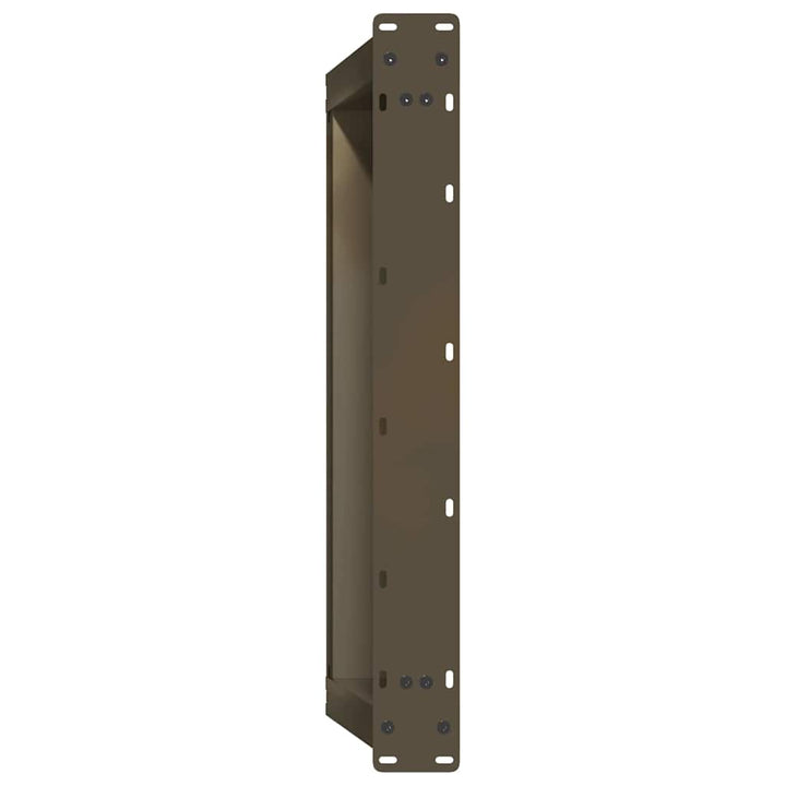 sofabordsben U-formet 2 stk. naturstål 60x(30-31) cm stål