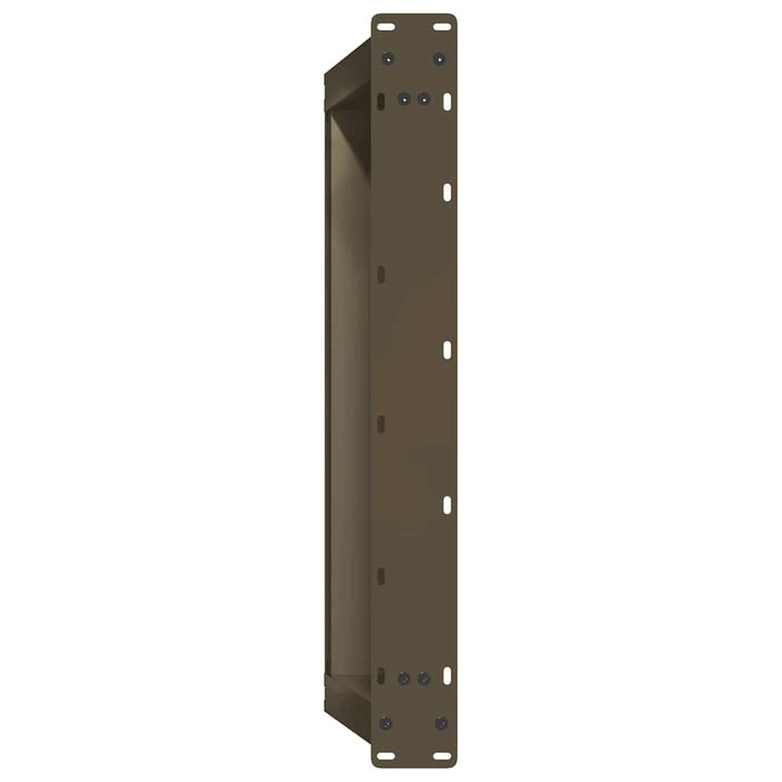 sofabordsben U-formet 2 stk. naturstål 70x(30-31) cm stål