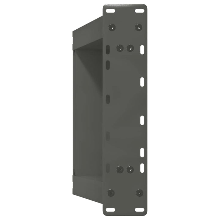 sofabordsben U-formet 2 stk. antracit 38 x (42-43) cm stål