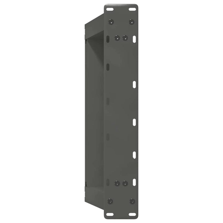 sofabordsben U-formet 2 stk. antracit 50x(42-43) cm stål