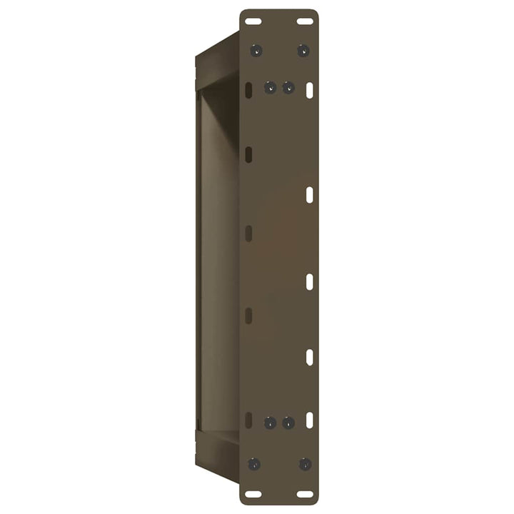 sofabordsben U-formet 2 stk. naturstål 50x(42-43) cm stål