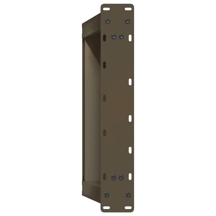 sofabordsben U-formet 2 stk. naturstål 70 x (42-43) cm stål