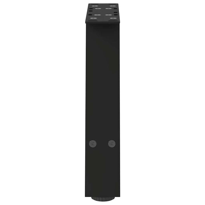 sofabordsben A-formet 2 stk. sort 30x(30-31) cm stål