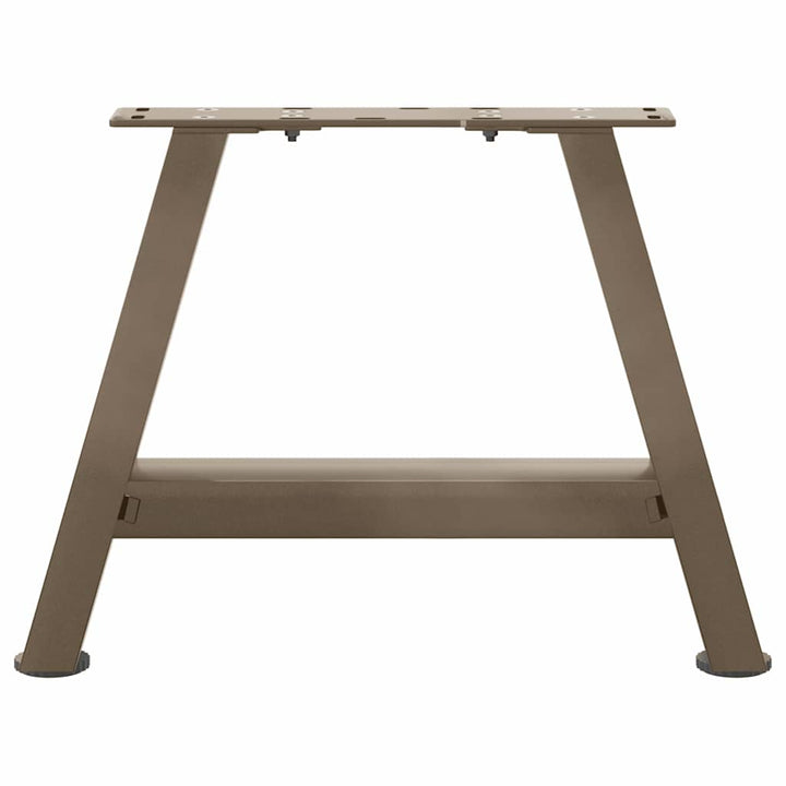 sofabordsben A-formet 2 stk. 30x(30-31) cm stål
