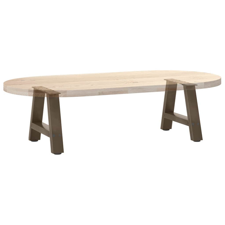 sofabordsben A-formet 2 stk. 30x(30-31) cm stål