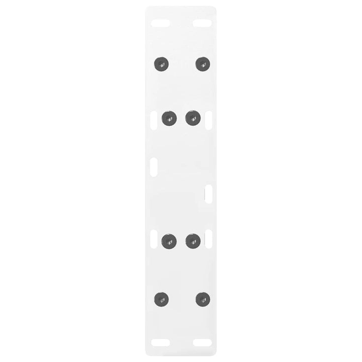 sofabordsben A-formet 2 stk. hvid 40x(30-31) cm stål