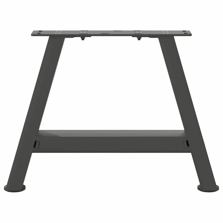 sofabordsben A-formet 2 stk. antracit 40x(30-31) cm stål