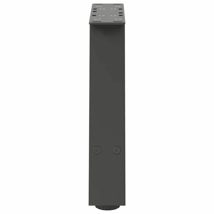 sofabordsben A-formet 2 stk. antracit 40x(30-31) cm stål