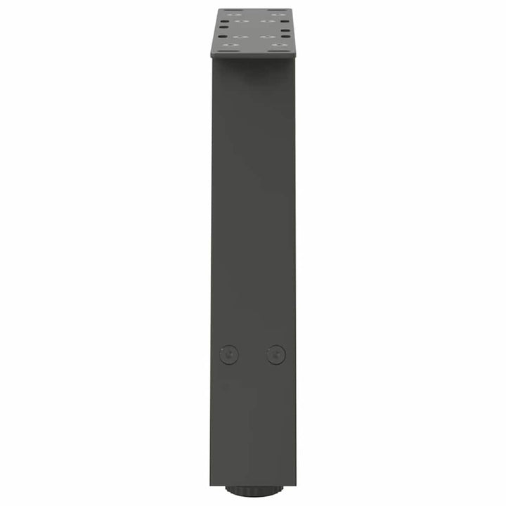 sofabordsben A-formet 2 stk. antracit 50x(30-31) cm stål