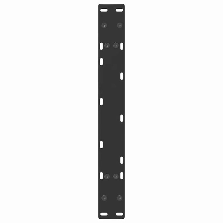 sofabordsben A-formet 2 stk. sort 60 x (30-31) cm stål
