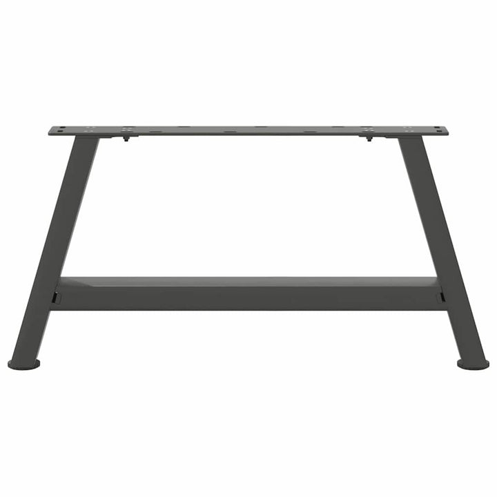 sofabordsben A-formet 2 stk. antracit 60x(30-31) cm stål